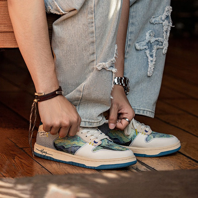 VAN GOGH™ | Zapatillas inspiradas en La noche estrellada