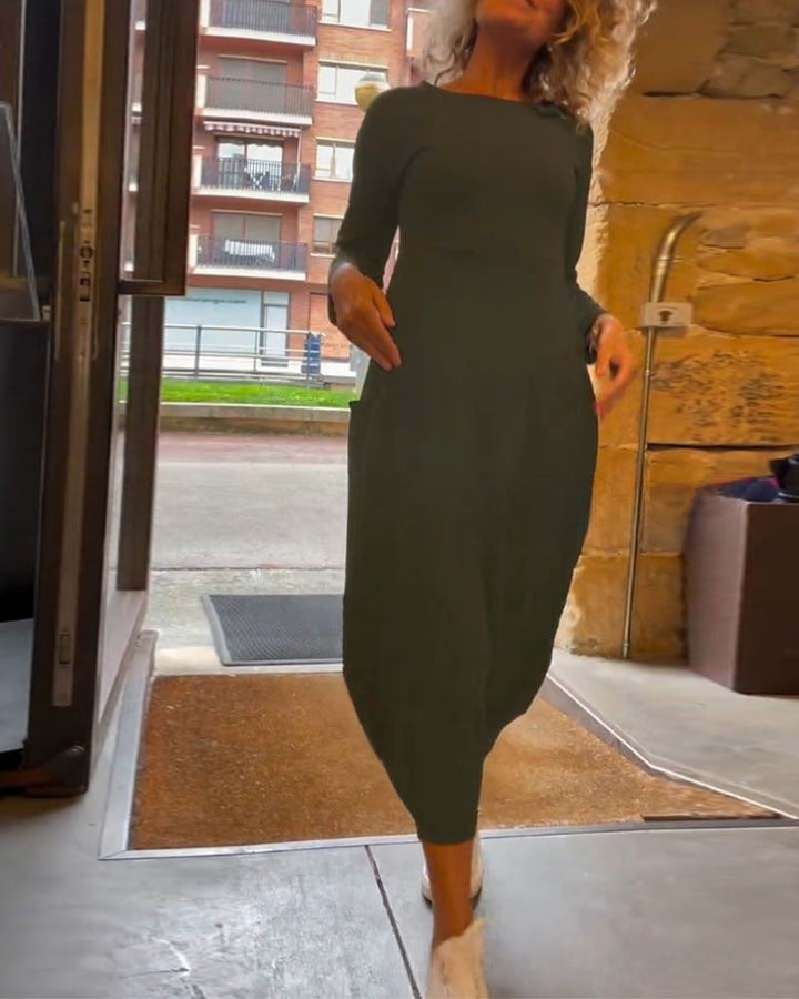 CORA™ - Vestido Midi Informal y Elegante