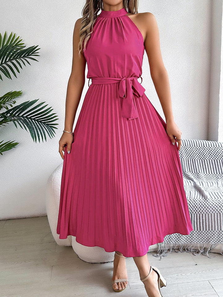 CEDRINE™ – Elegante Vestido Midi Plisado