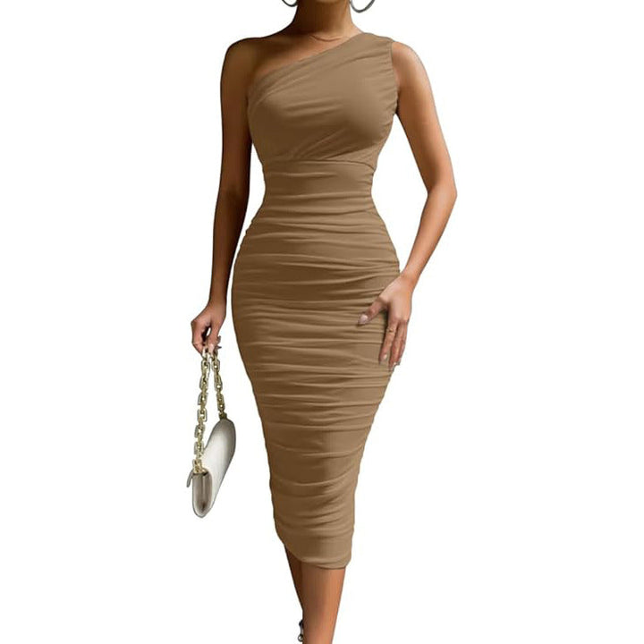 LIVY™ - Vestido Midi Elegante Ceñido al Cuerpo