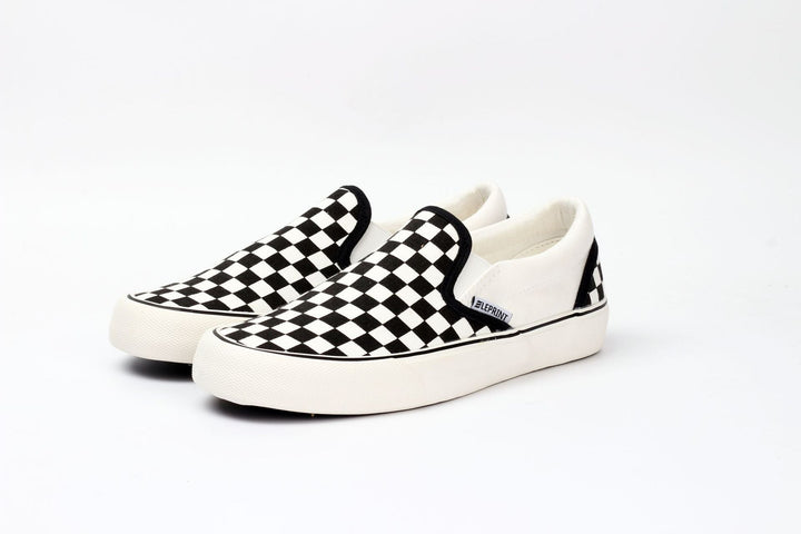 CLIONA™ - Calzado unisex clásico a cuadros sin cordones