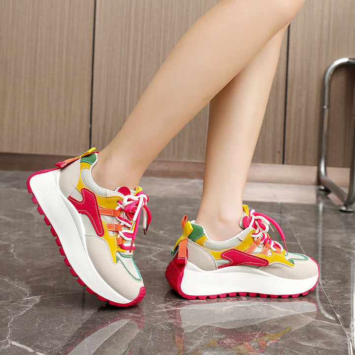 BRISSA™ - Zapatillas de correr con cordones cómodas y transpirables
