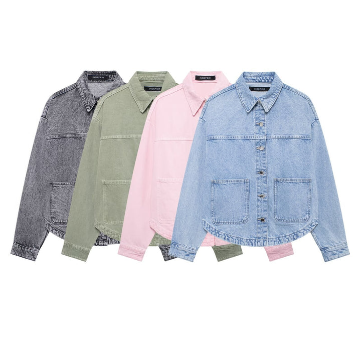 PALMA™ - Chaqueta informal de manga larga de talla grande