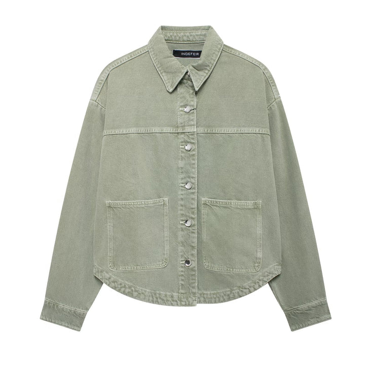PALMA™ - Chaqueta informal de manga larga de talla grande