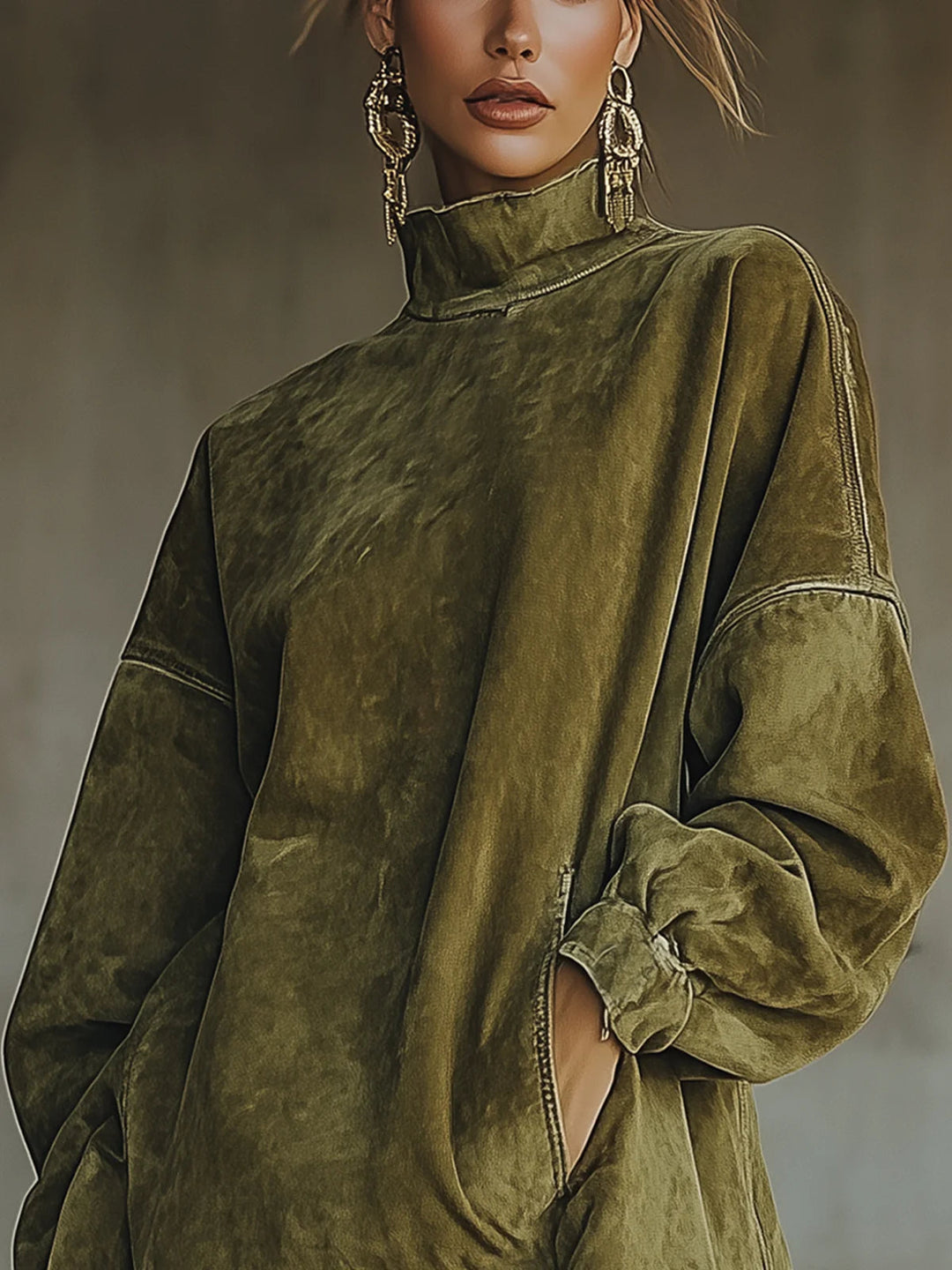 Tia | Vestido de Ante
