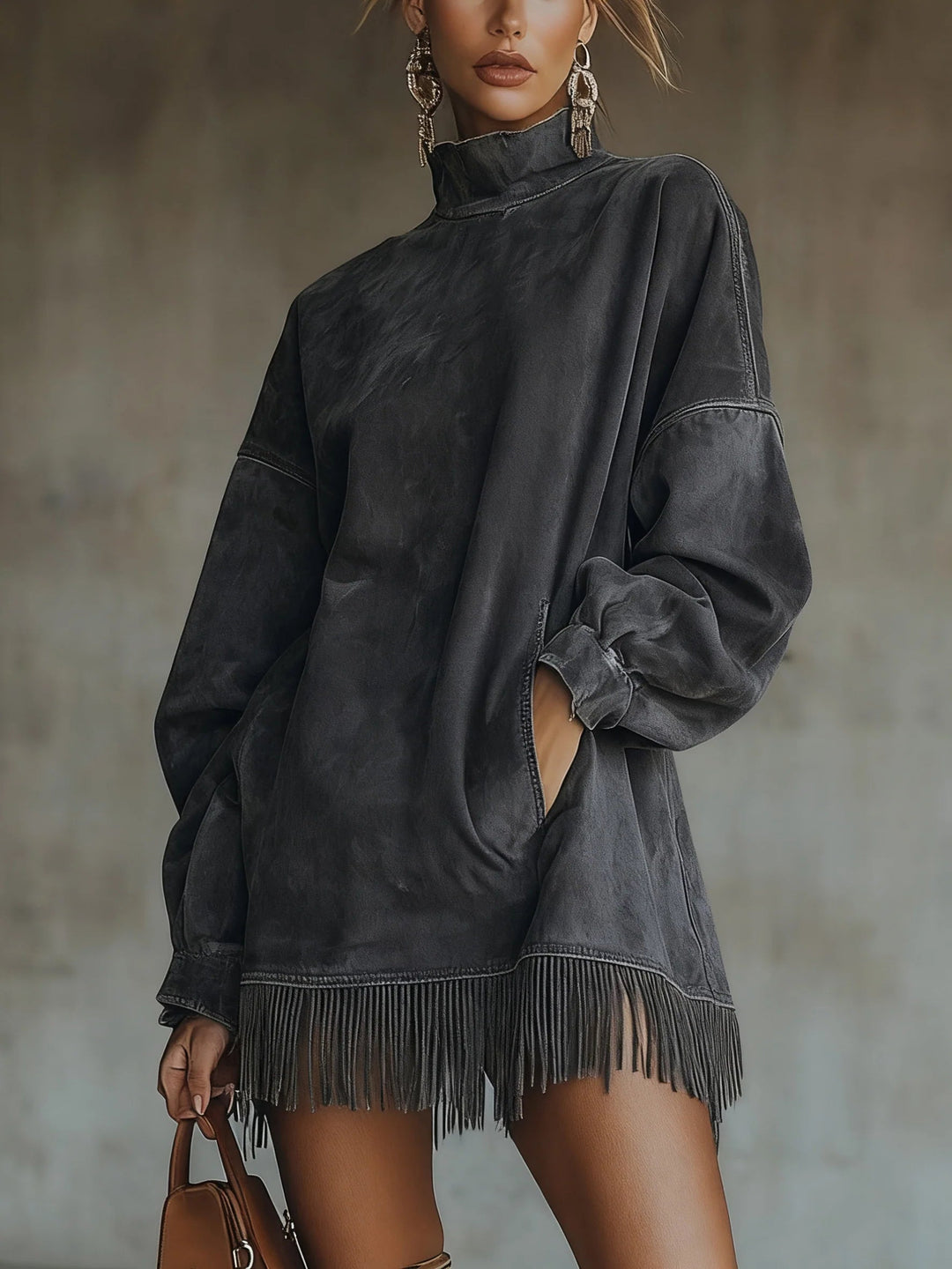 Tia | Vestido de Ante