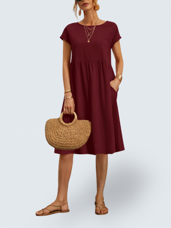 Mira | Vestido informal con bolsillos
