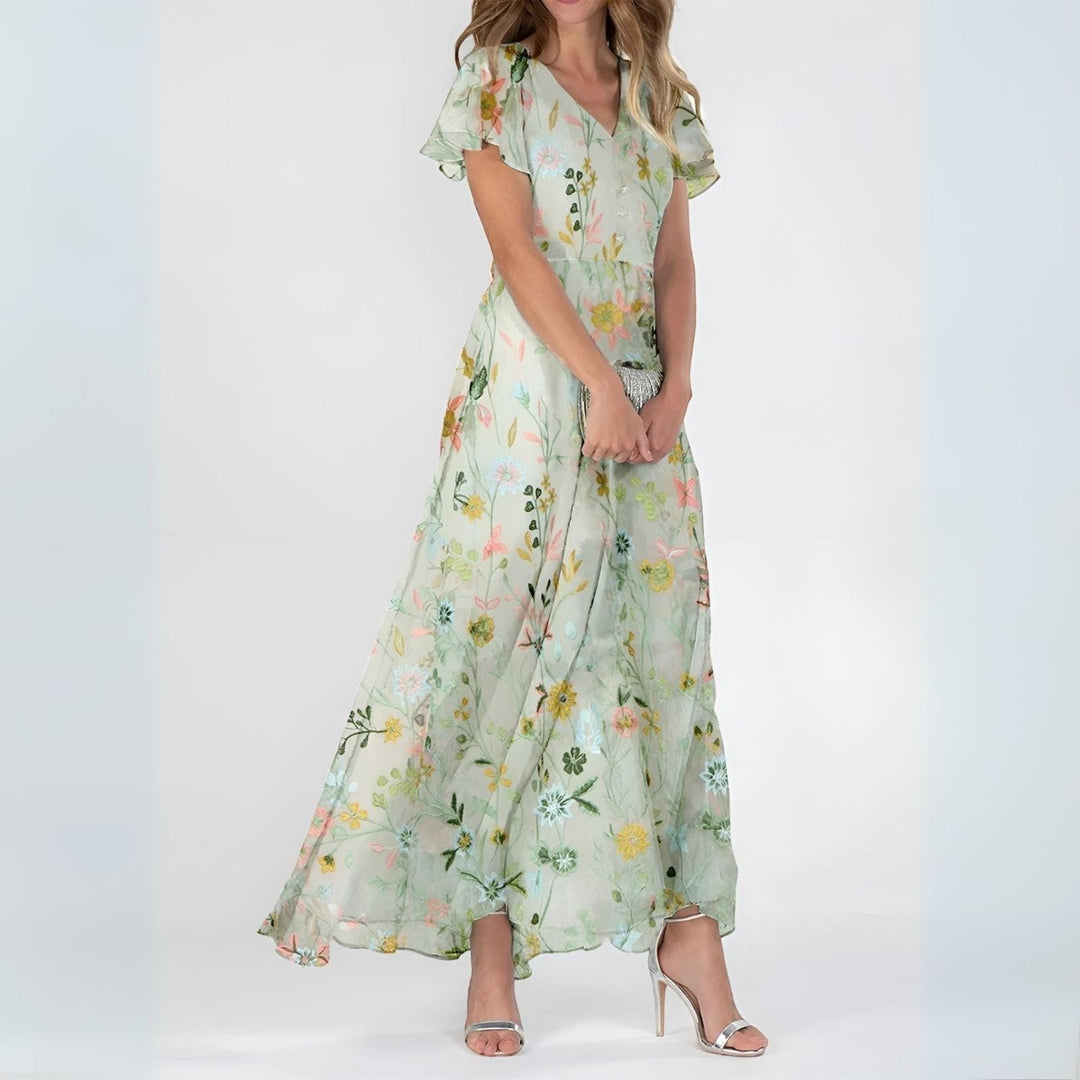 Audrey | Vestido lujoso disimulador de barriga