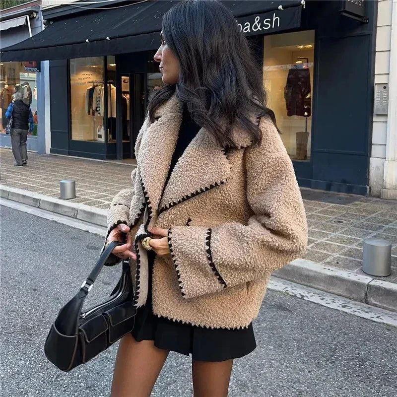 OLIVIA™ | Chaqueta Teddy de Lujo