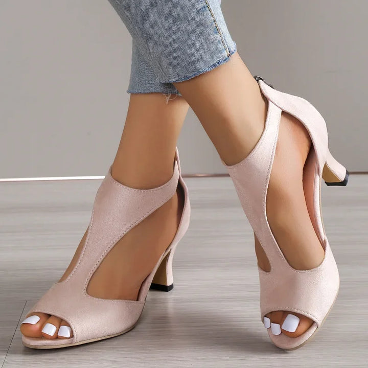 ALANA™ – Zapatos de tacón elegantes con abertura lateral