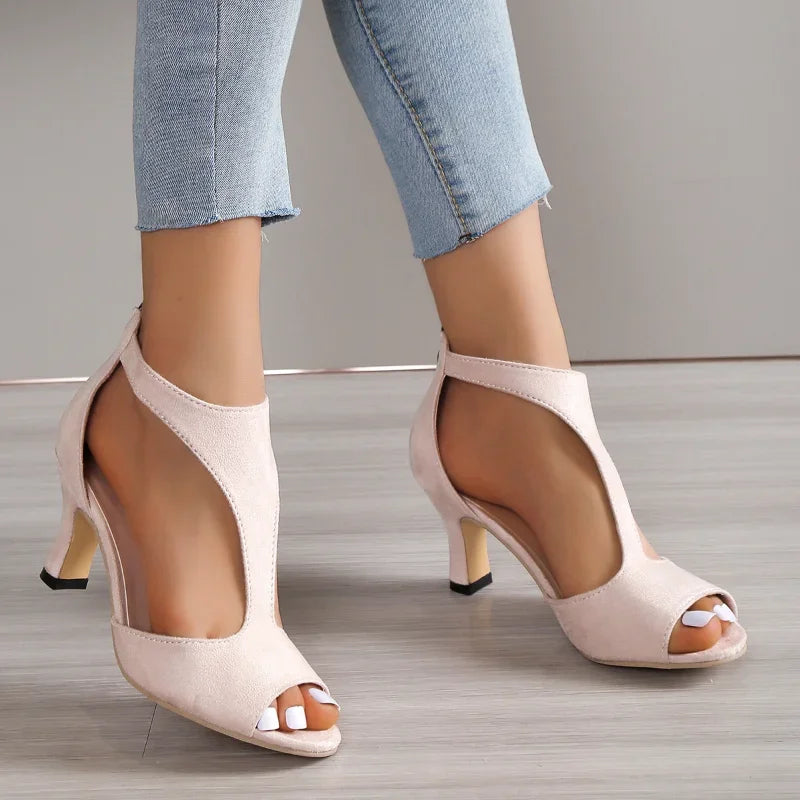 ALANA™ – Zapatos de tacón elegantes con abertura lateral