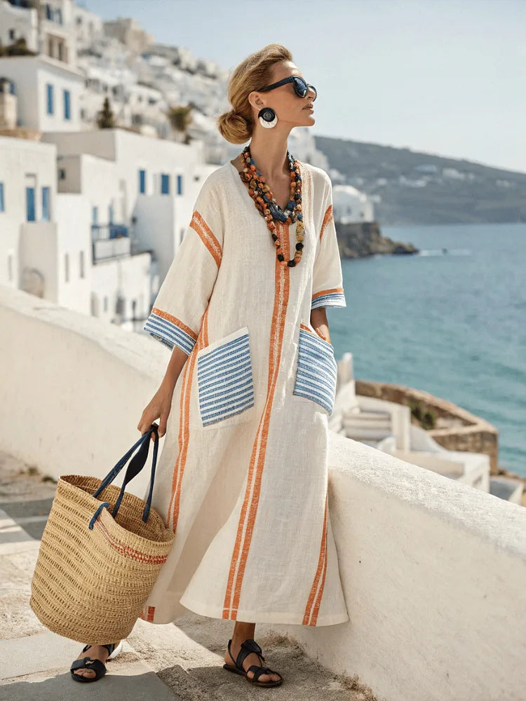Vera™ | Vestido Coastal Flow