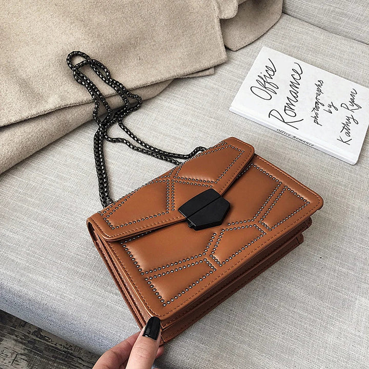 Bolso Bandolera Elegante - Piel Sintética a la Moda
