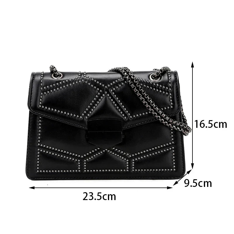 Bolso Bandolera Elegante - Piel Sintética a la Moda