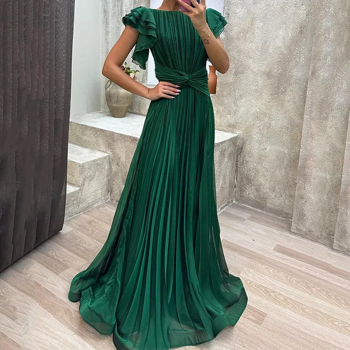 Rory | Vestido de Noche Plisado