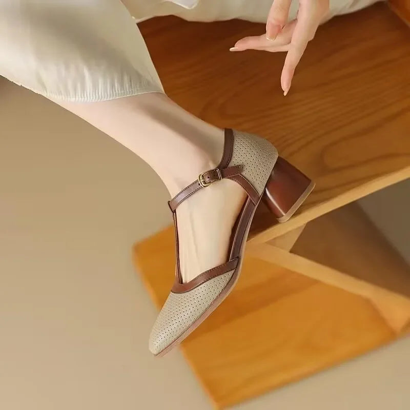 Catalina | Zapatos Ortopédicos de Tacón Medio