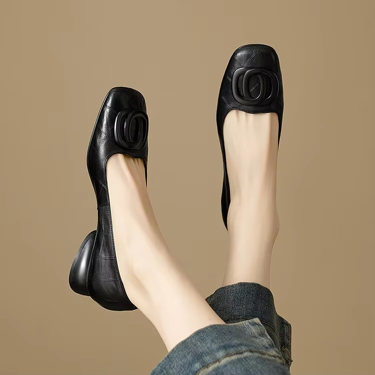 Sophia | Zapatos planos elegantes de piel para mujer
