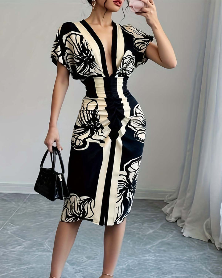 Nuria Blossom | Vestido plisado chic