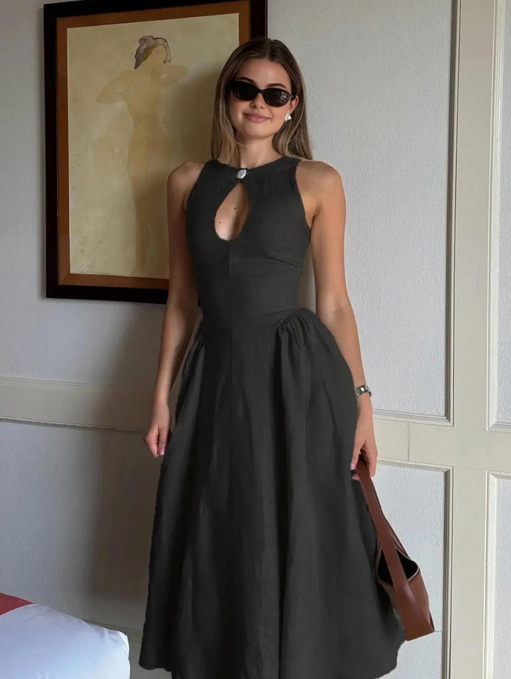 Sara | Vestido Midi Elegante
