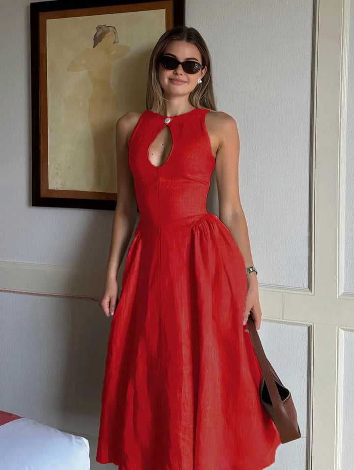 Sara | Vestido Midi Elegante