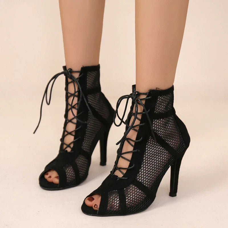 GAYLE™ – Zapatos de tacón de malla elegantes