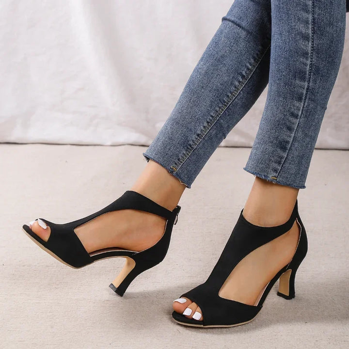 ALANA™ – Zapatos de tacón elegantes con abertura lateral