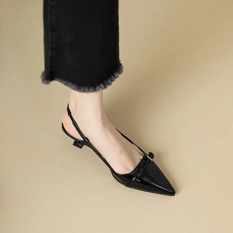 MIRELLA™ – Sandalias clásicas de tacón medio