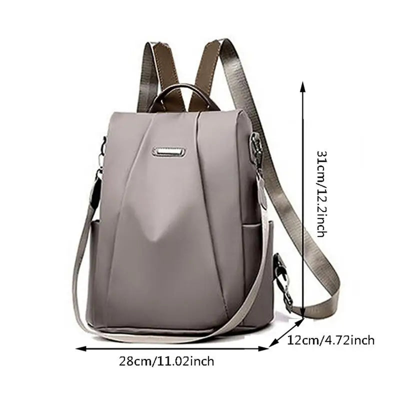 Mochila elegante multifuncional para mujer con correa desmontable