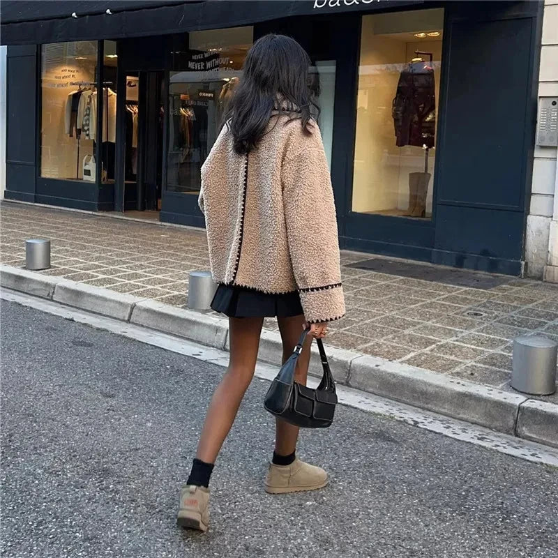 OLIVIA™ | Chaqueta Teddy de Lujo
