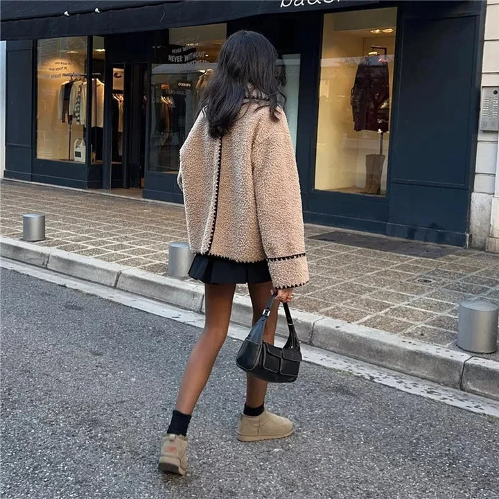 OLIVIA™ | Chaqueta Teddy de Lujo
