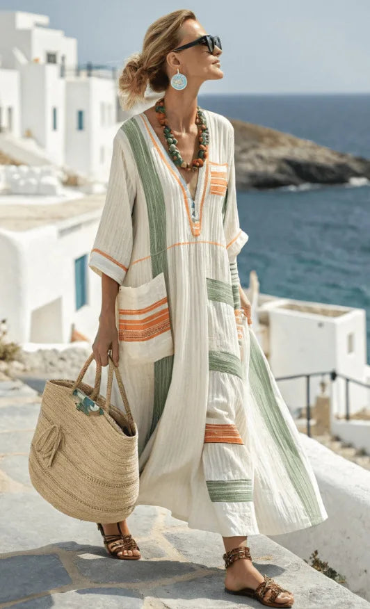 Vera™ | Vestido Coastal Flow