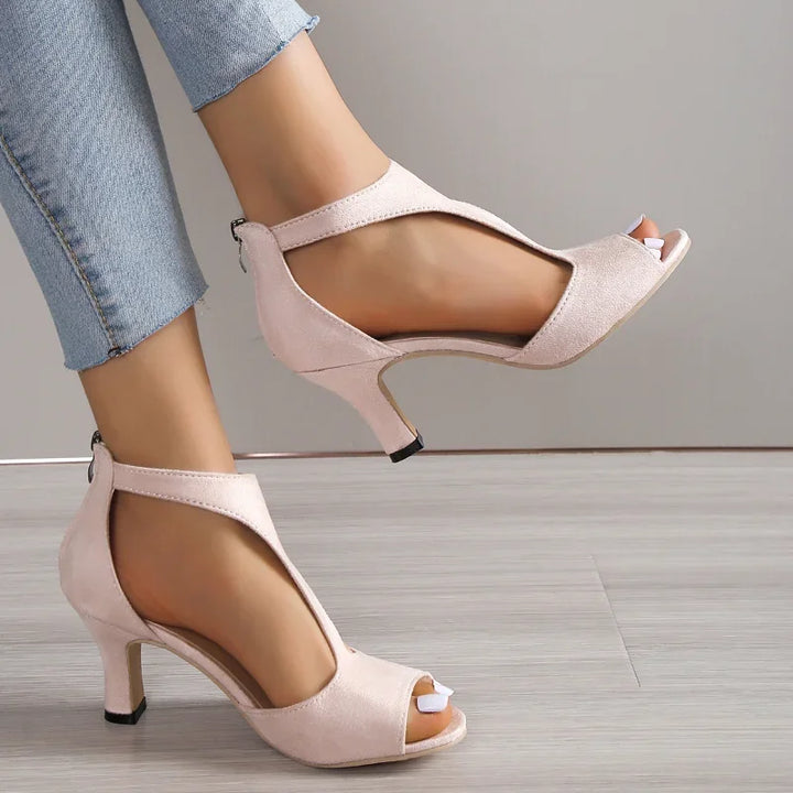 ALANA™ – Zapatos de tacón elegantes con abertura lateral