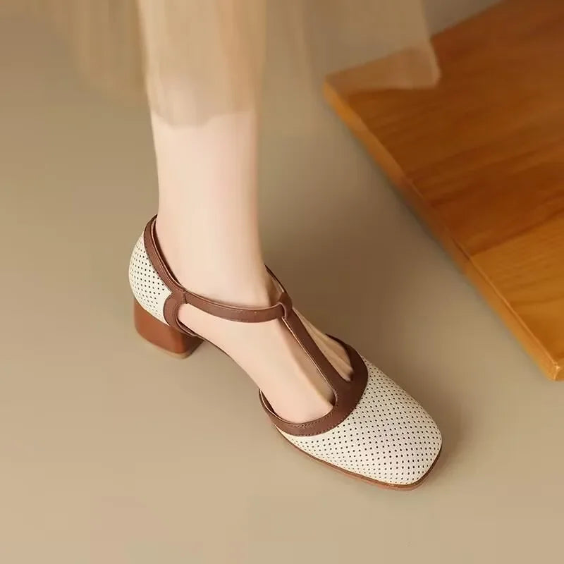 Catalina | Zapatos Ortopédicos de Tacón Medio