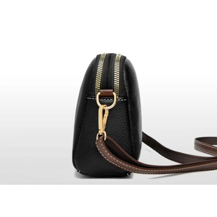 Bolso de Hombro de Cuero de Lujo para Mujer