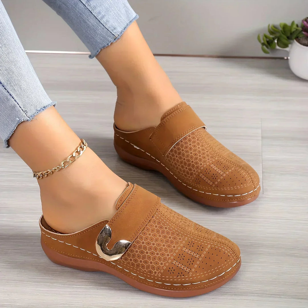 Marel - Sandalias de cuña de apoyo elegantes