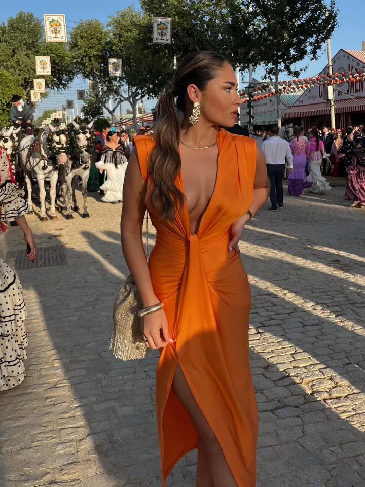 Lily | Vestido Plisado Elegante