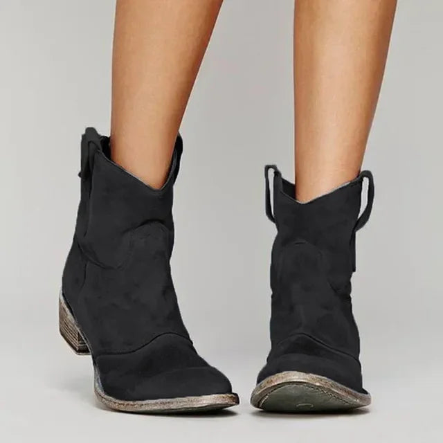 Dael - Botines estilo cowboy vintage