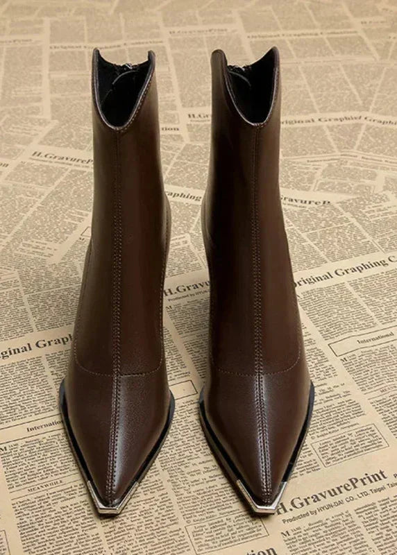 Elaina - Elegantes Botas de Tacón Alto para Mujer