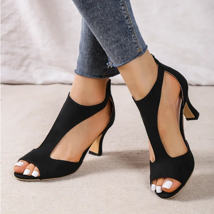ALANA™ – Zapatos de tacón elegantes con abertura lateral