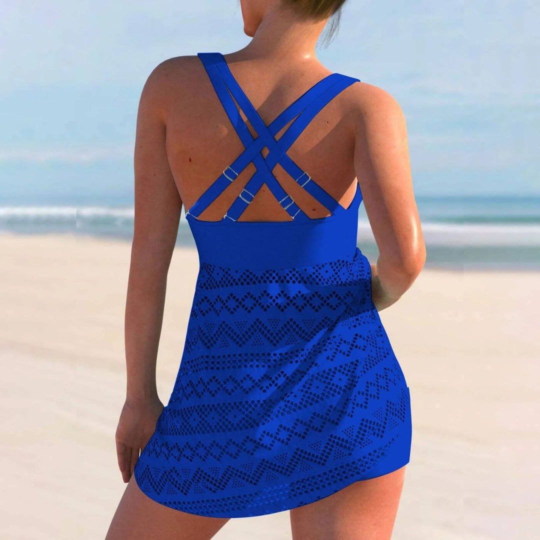 Gracia | Vestido Tankini Fruncido