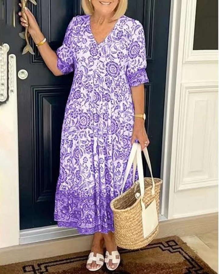 Radiante | Vestido maxi bohemio – Siéntete hermosa, sin esfuerzo