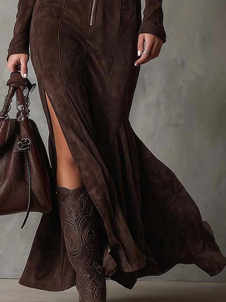 Adrianna | Vestido de Ante