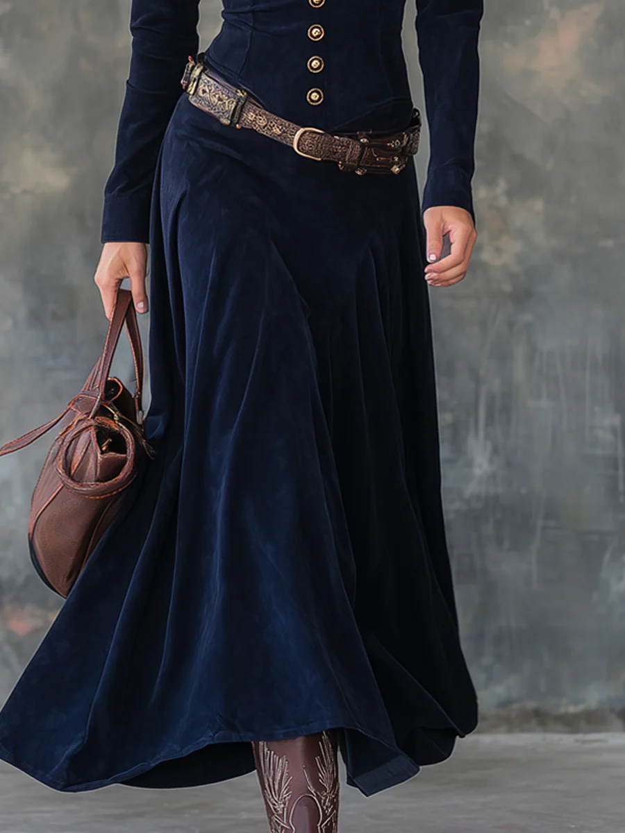 Iwona | Vestido de Ante