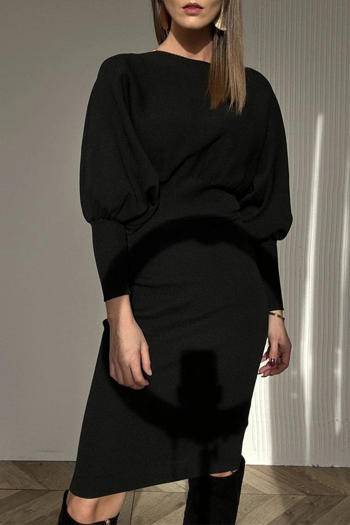 CAROLYN™ - Vestido elegante con mangas globo