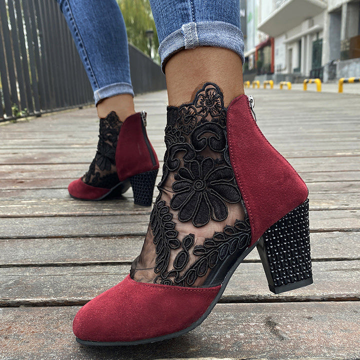 Capucine - Botines elegantes de encaje