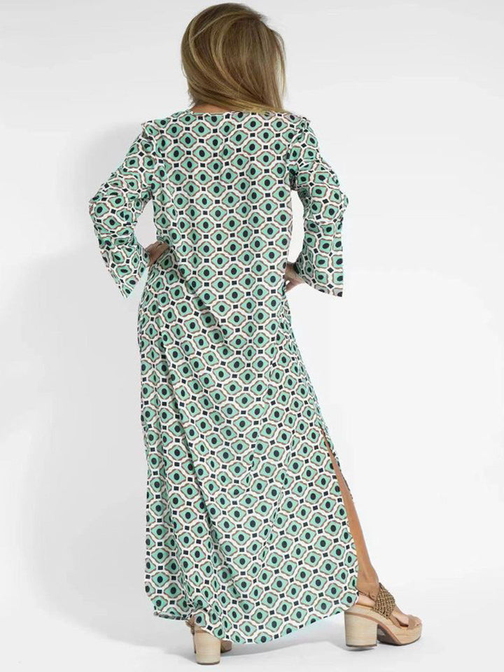 Chels - Vestido que Disimula la Barriga - Verde