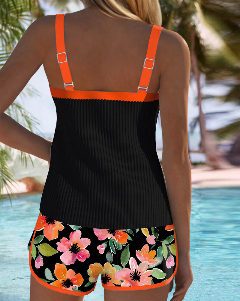 Matilda | Tankini Dos Piezas Pantalón Playa