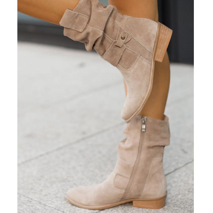 Carmen - Botines con cremallera con comodidad y soporte ortopédico