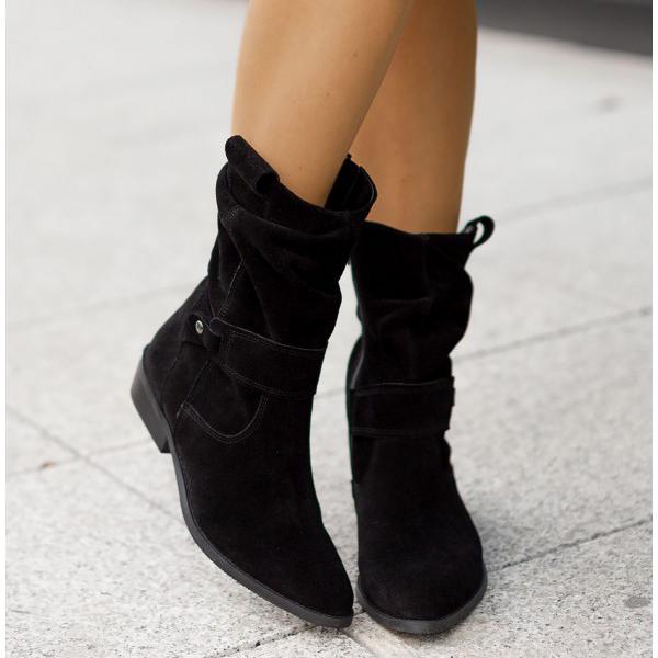 Carmen - Botines con cremallera con comodidad y soporte ortopédico