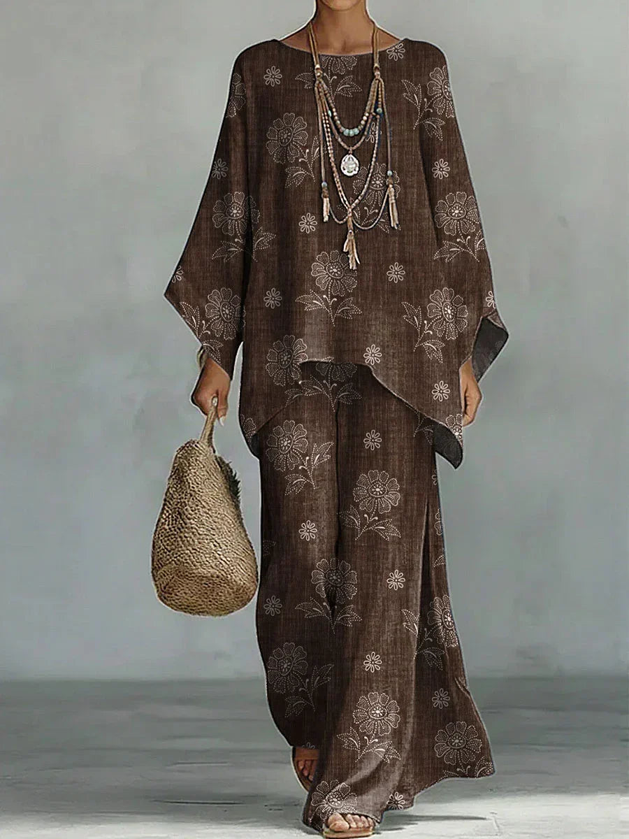 Conjunto Juliette | Conjunto Cómodo Estampado